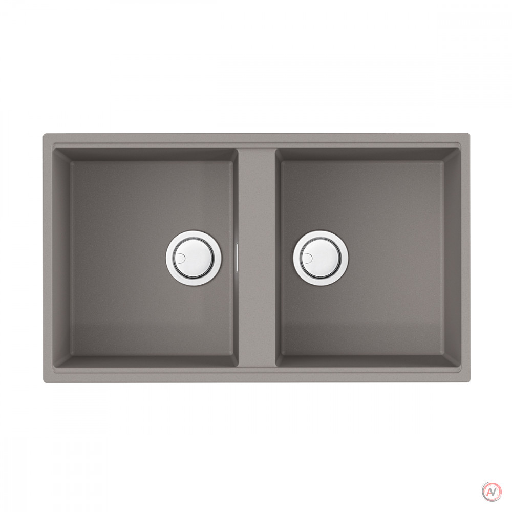 Omoikiri Kitagawa 83-2-U-GR Artceramic/leningrad grey